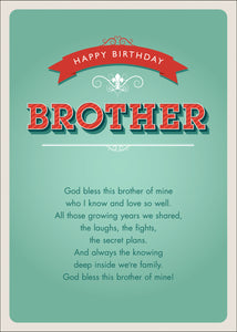 Happy Birthday - BrotherHappy Birthday - Brother