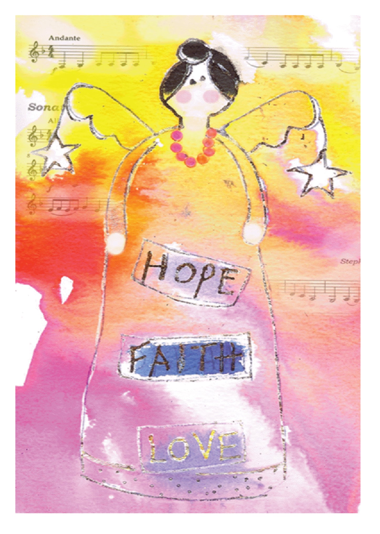 Hope Faith Love - Lesley HollingworthHope Faith Love - Lesley Hollingworth