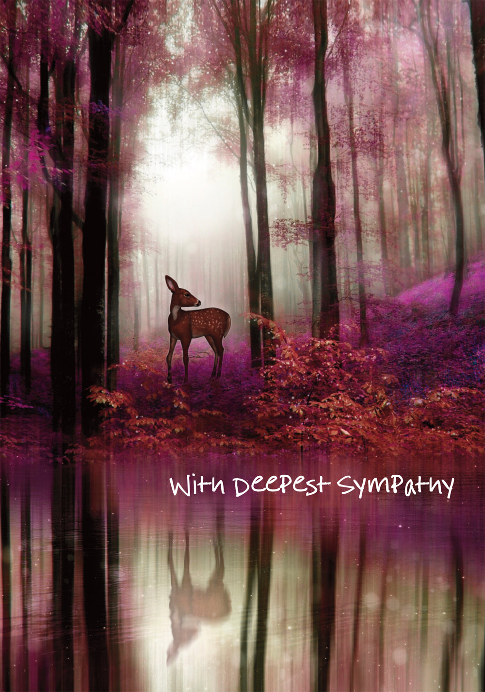 With Deepest Sympathy - DeerWith Deepest Sympathy - Deer