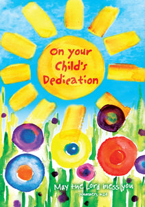 On Your Childs Dedication - Std Card  Waterboard (6 Pack)On Your Childs Dedication - Std Card  Waterboard (6 Pack)