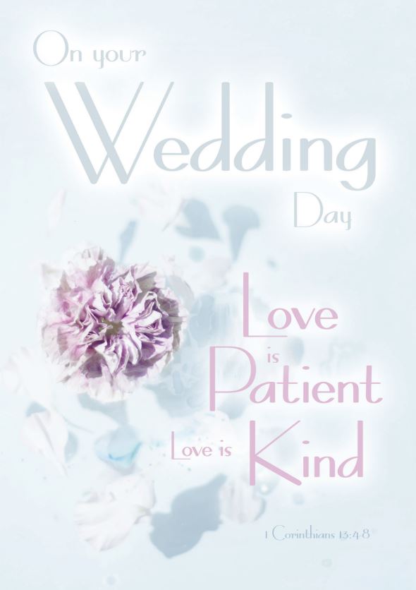 On Your Wedding - Words 6pk