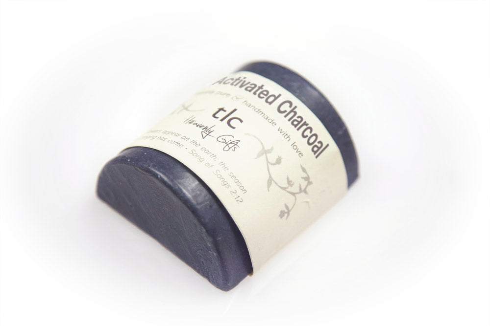Handmade Tlc Activated Charcoal Soap In Organza Bag  Handmade Tlc Activated Charcoal Soap In Organza Bag  