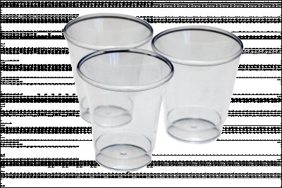 Clear Disposable Cups   (Pack Of 1000)Clear Disposable Cups   (Pack Of 1000)