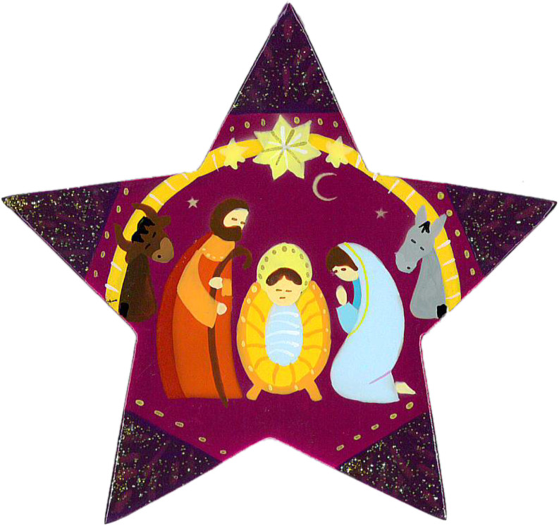 Nativity Scene Star Christmas Decoration Kevin Mayhew