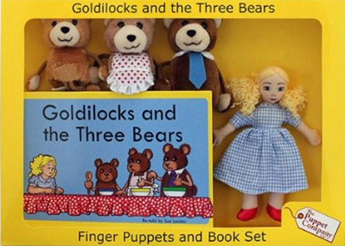 Goldilocks & The Three Bears Book & Puppet Gift SetGoldilocks & The Three Bears Book & Puppet Gift Set