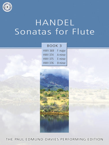 Handel Sonatas For Flute - Book 3Handel Sonatas For Flute - Book 3