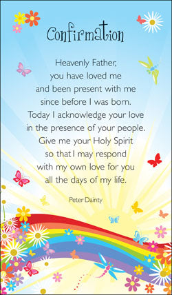 Prayer Card - ConfirmationPrayer Card - Confirmation