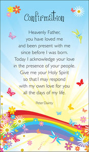 Prayer Card - ConfirmationPrayer Card - Confirmation