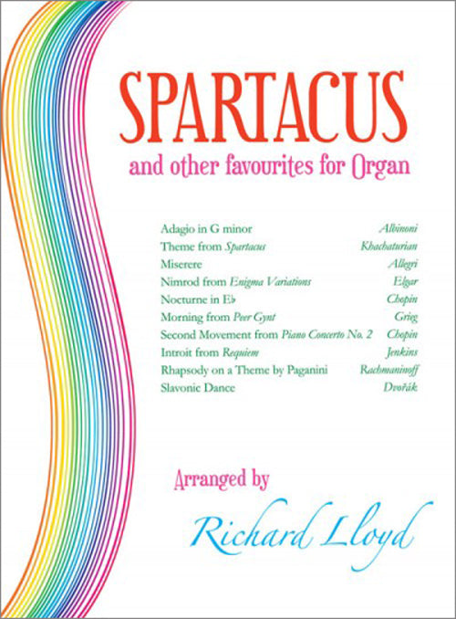 Spartacus And Other Favourites For OrganSpartacus And Other Favourites For Organ