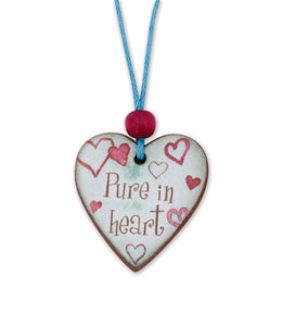 Pure In Heart Ceramic NecklacePure In Heart Ceramic Necklace