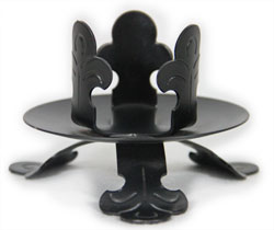 Marriage Candelabra Triple Tulip Sconce In BlackMarriage Candelabra Triple Tulip Sconce In Black