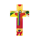 10cm Risen Christ Wooden Crucifix [76/30]