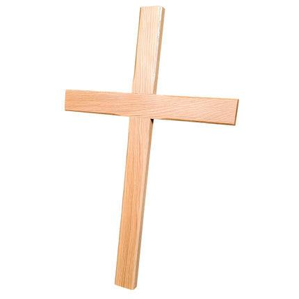 Wall Cross In Solid Oak