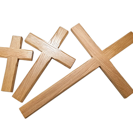 Wall Cross In Solid Oak