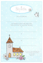 Baptism Certificate - Church & Dove - Adult