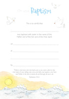 Baptism Certificate - On Your Baptism - Adult