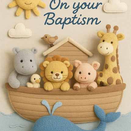 With Love On Your Baptism (Ark) - Standard Card