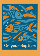 On Your Baptism (Fish) - Standard Card