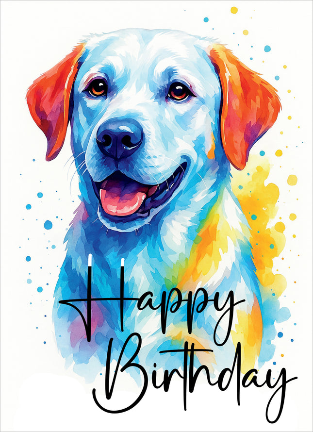 Happy Birthday (Dog) - Standard Card
