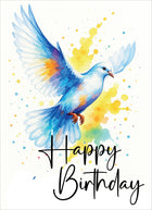 Happy Birthday (Dove) - Standard Card