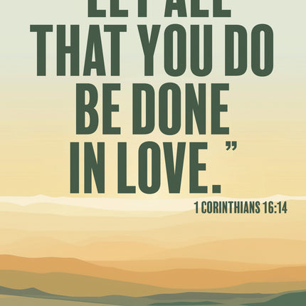 Everyday Prayers (Let All That You Do) - Standard Card