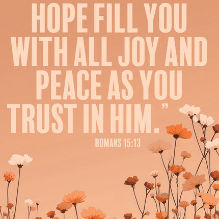 Everyday Prayers (May The God Of Hope) - Standard Card