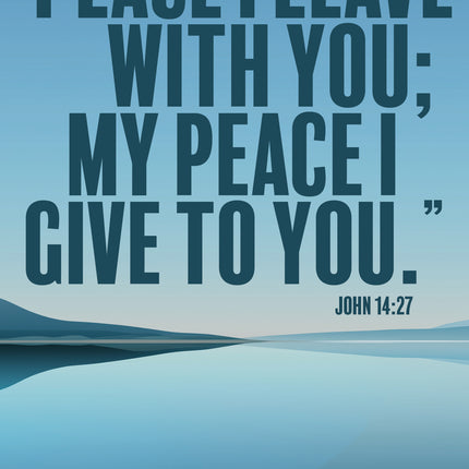 Everyday Prayers (Peace I Leave With You) - Standard Card