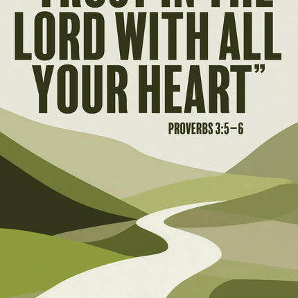 Everyday Prayers (Trust In The Lord) - Standard Card
