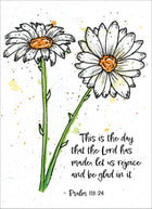 Floral Blessings (Daisy) - Standard Card