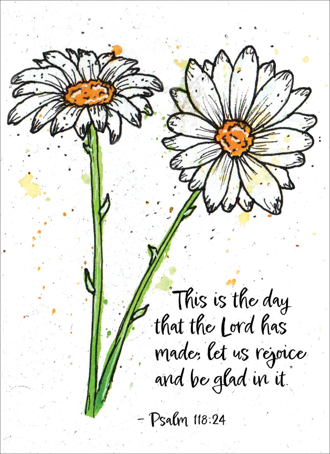 Floral Blessings (Daisy) - Standard Card