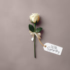 With Sympathy (Rose) - Standard Card