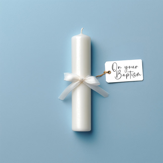 On Your Baptism (Candle) - Standard Card