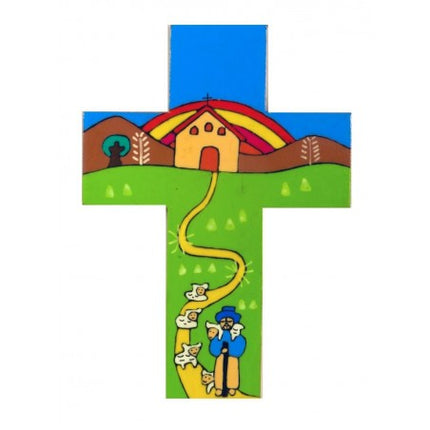 Alpine Church Wooden Cross