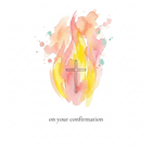 On your Confirmation- Square Card