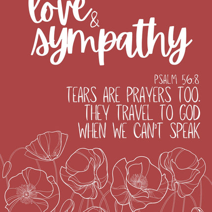 With Love & Sympathy - 6pk