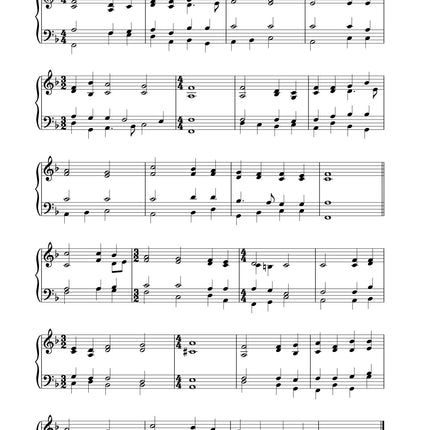 Hymn Tunes In Lower Keys