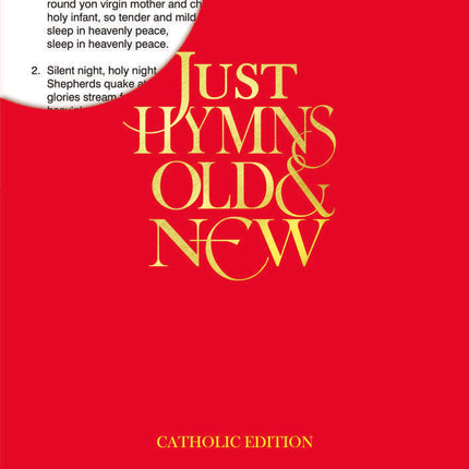 Just Hymns Old & New Catholic - Large Print Edition