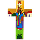 Risen Christ Wooden Cross