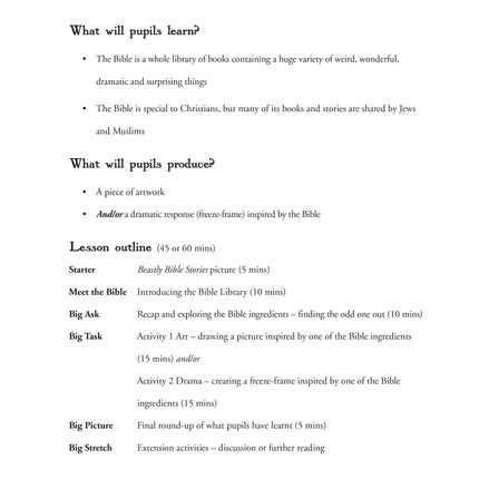 Beastly Bible Re Programme Book 1