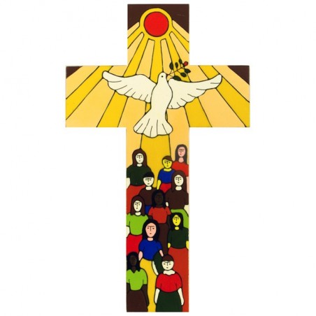 Gift of Spirit Wooden Cross