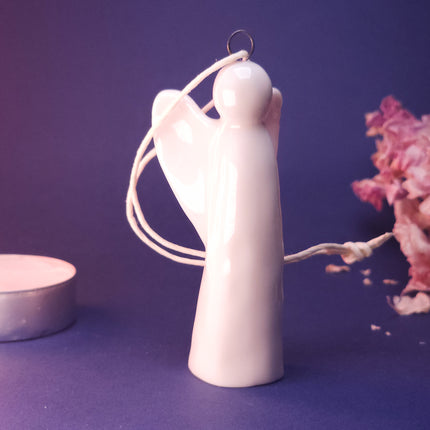 Porcelain Hanging Angel