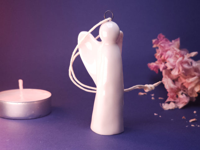 Porcelain Hanging Angel