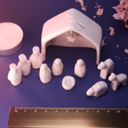 Porcelain Nativity Set