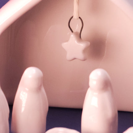 Porcelain Nativity Set