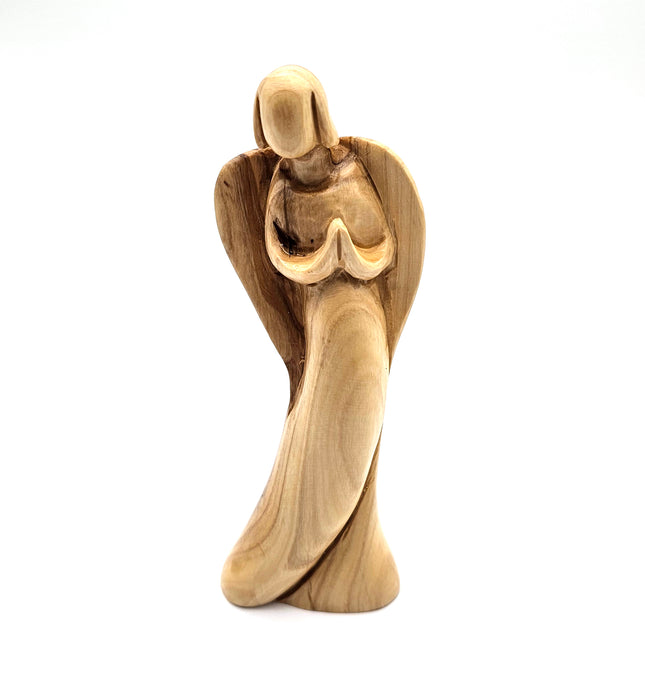 Olive Wood Angel