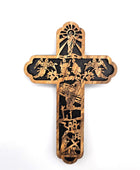 Olive Wood Ascension of Christ Cross