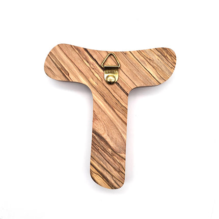 Olive Wood Cross with Crucifix