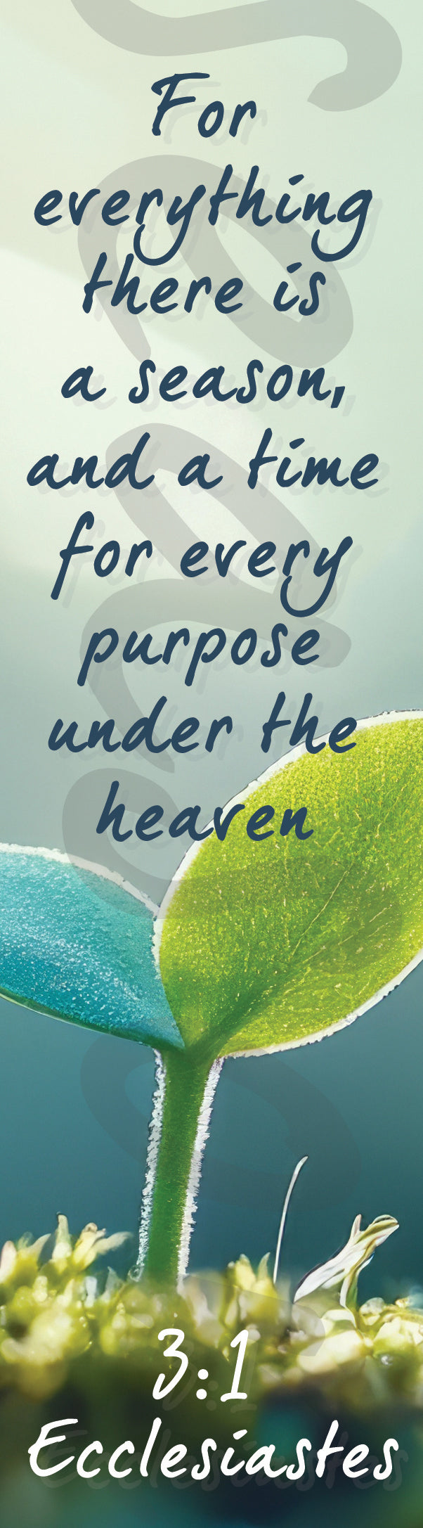 Ecclesiastes 3:1 Seasons Bookmark
