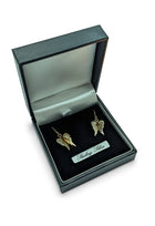 Silver Angel Wing Earring