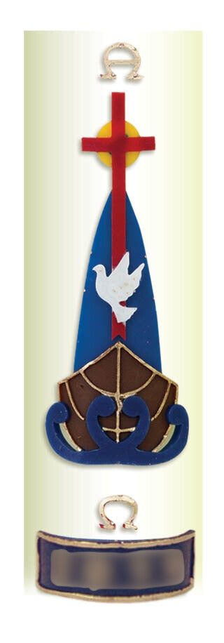 Wax Relief - Boat With Cross